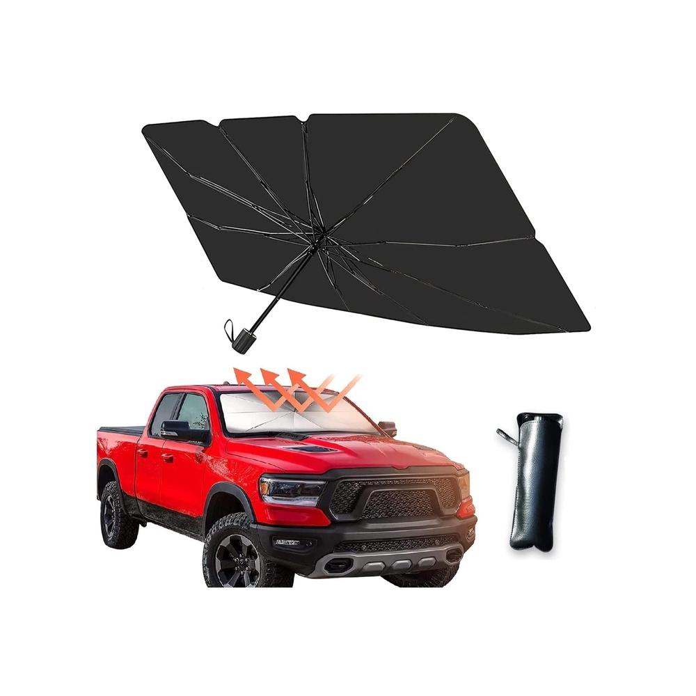 Car Sun Shade Car Windshield Sunshades Umbrella Foldable Fit most Vehicles Front Wind Screen Size 78x137cm