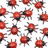 20Pcs Environmental Friendly Mini Simulation Ladybugs for Kids DIY Garden Decoration Fairy Landscape Plant Pot House Party