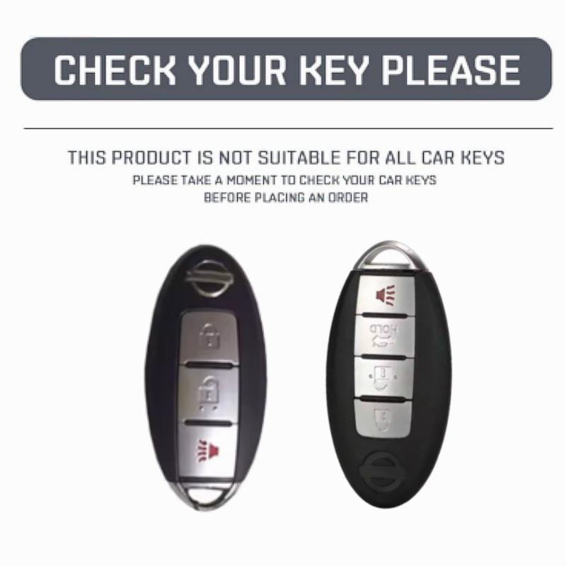 3/4 Button Leather TPU Car Key Case Cover Shell for Qashqai X-Trail T32 T31 Juke J10 J11 Kicks Tiida Pathfinder Note for Infiniti