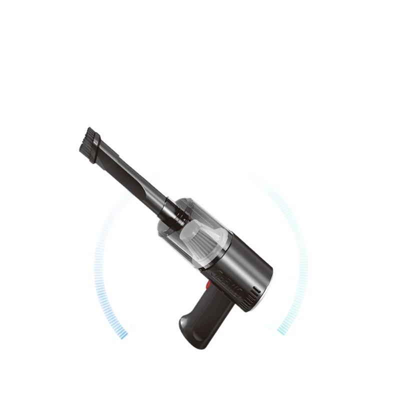 Aspiradora de mano inalámbrica portátil para coche y hogar, potente succión recargable