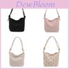 Korean Fashion Mini Tote With Magnetic Closure And Polyester Lining For Women