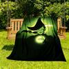 1pc Wicked Outdoor Blanket Lightweight Flannel, Soft & Warm, All-Season Use for Sofa, Outdoor, Camping, Living Room, Office127