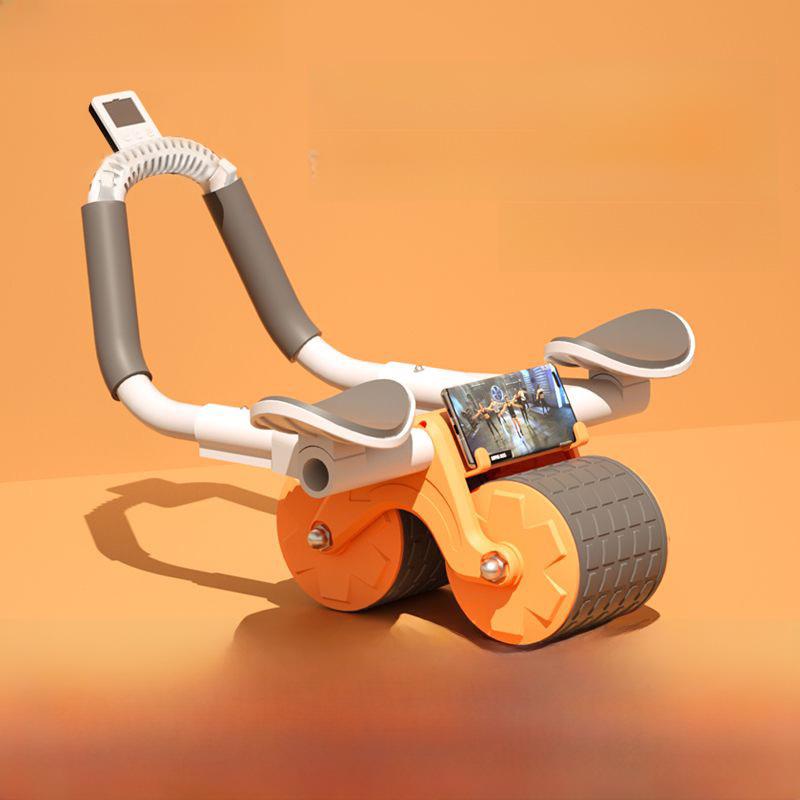 Roată abdominală automată - Echipament de fitness pentru strângerea abdomenului și întărirea miezului. Ideal pentru antrenamente acasă.