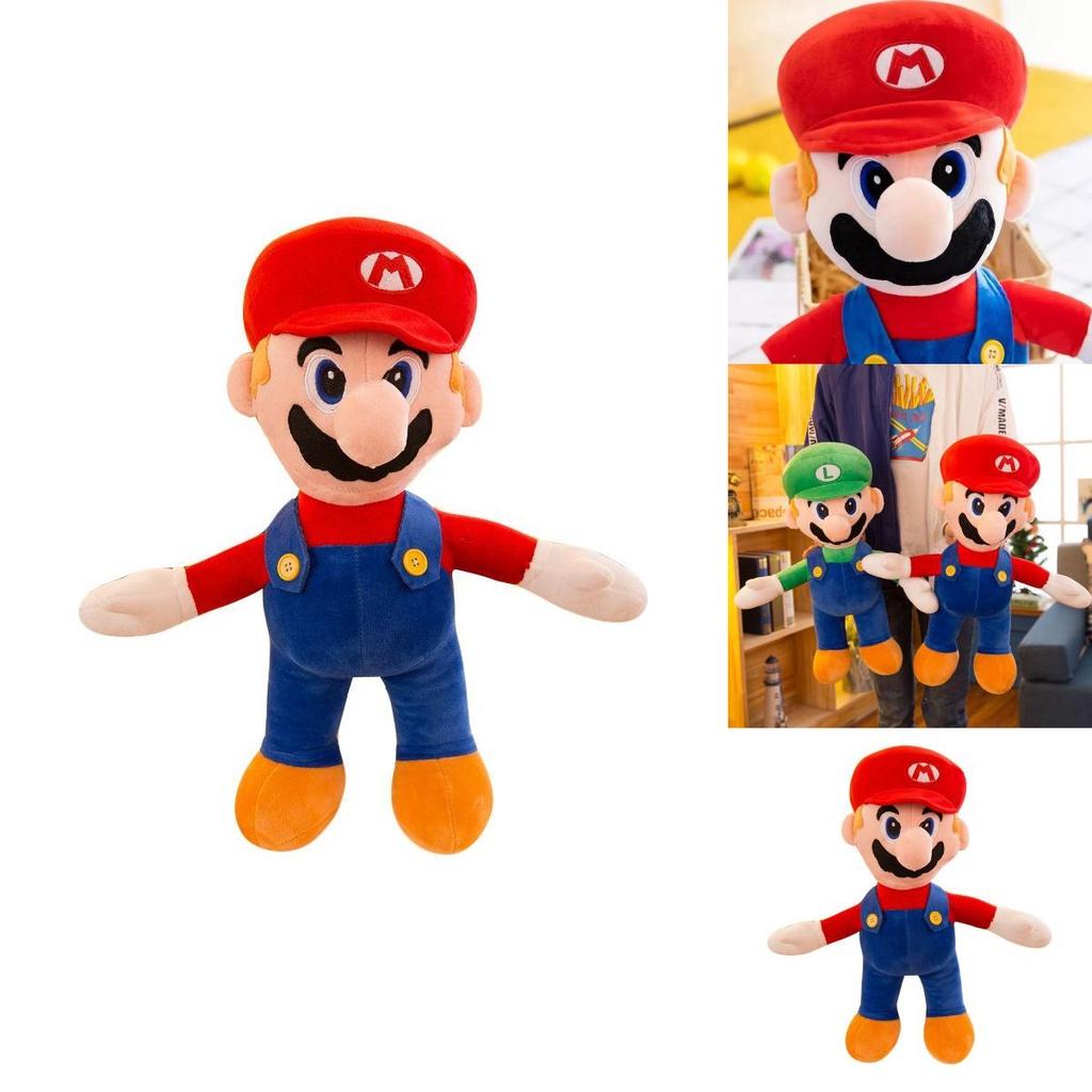 Soft And Comfortable Mary Plush Toy Cartoon Mario Doll Pillow For Kids Joy