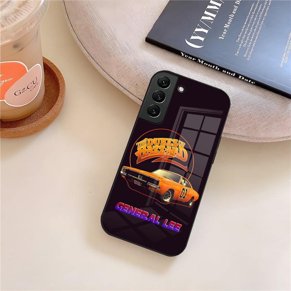 

The General Lee Dukes Of Hazzard 01 Phone Case Glass For Samsung Galaxy S26 S25 S23 S24 S21 S22 S20 Ultra Fe Plus A15 A14 Cover Galaxy S21 FE 5G