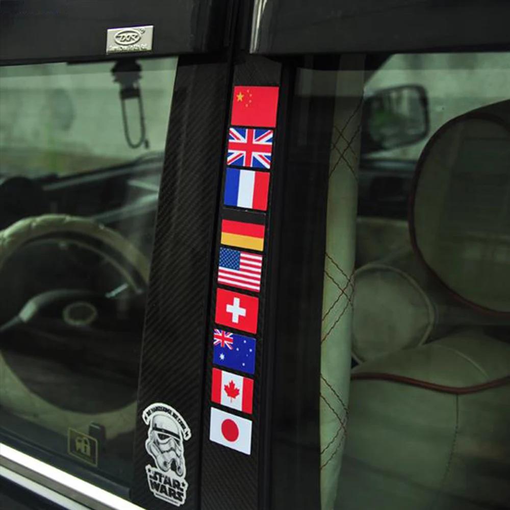 Country Flag Decal Sticker Italy Germany France Russia Usa America UK  Spain Portugal Canada Korea Brazil Flag Austrilia Sweden