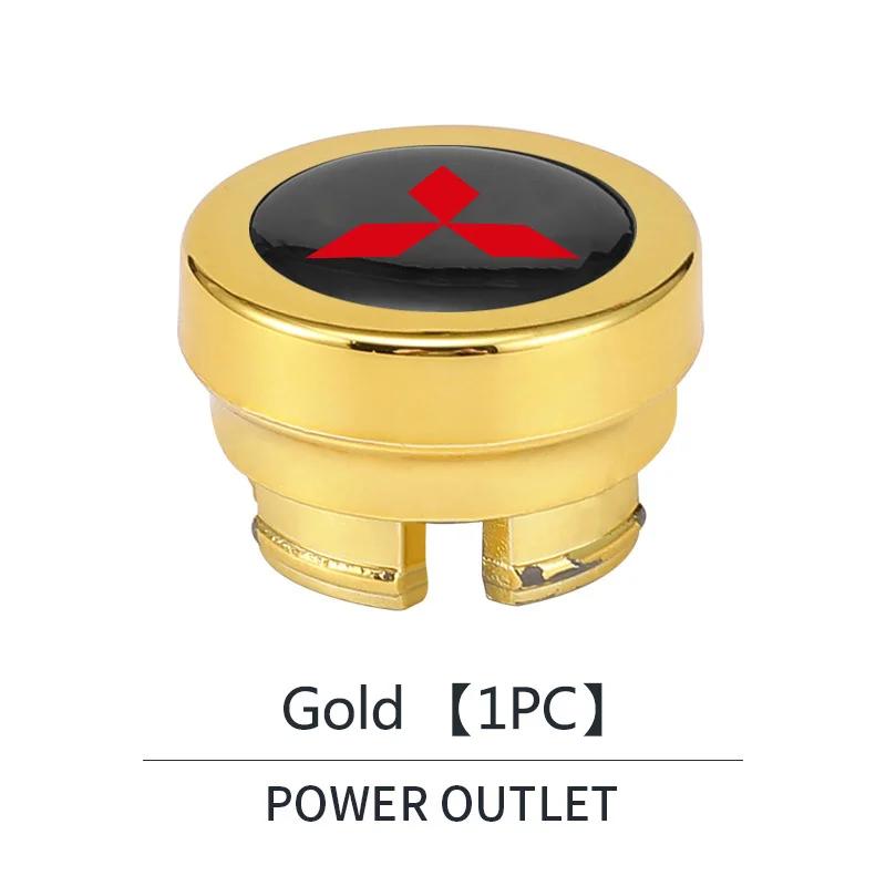 gjbf4 Car Cigarette Lighter Cover DustProof Cover Dustproof Cap Plug For Mitsubishi Outlander Pajero Sport Lancer ASX L200 Eclip