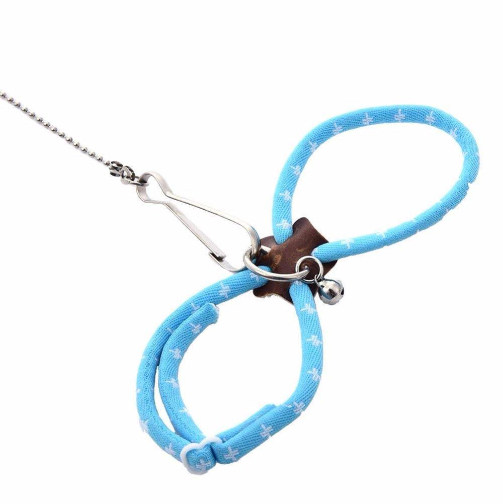 Adjustable With Bell Nylon Rope Ferret Gerbil Walking Lead Pet Supplies Hamster Leash Mouse Vest