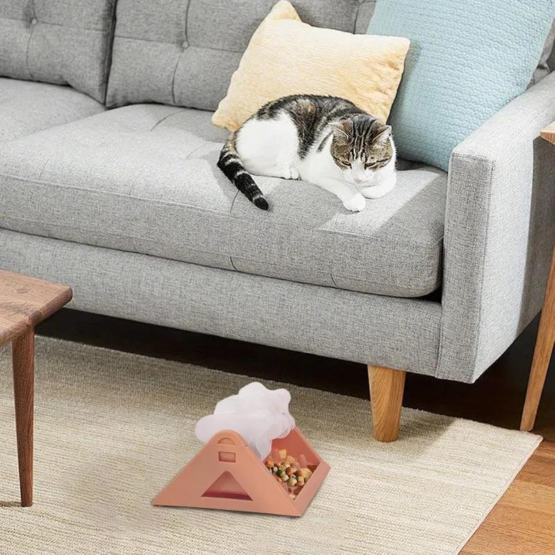 Anxiety Relief Slow Feeder Bowl Interactive Puzzle Toy for Boredom Control Dogs Cats Non Slip Anti Gulping Design Easy Clean