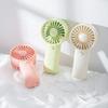 Cute Cartoon Handheld Fan Mini Lightweight Ultra Quiet Portable Pocket Fan With Lanyard For Student Dormitory Outdoor Daily Use