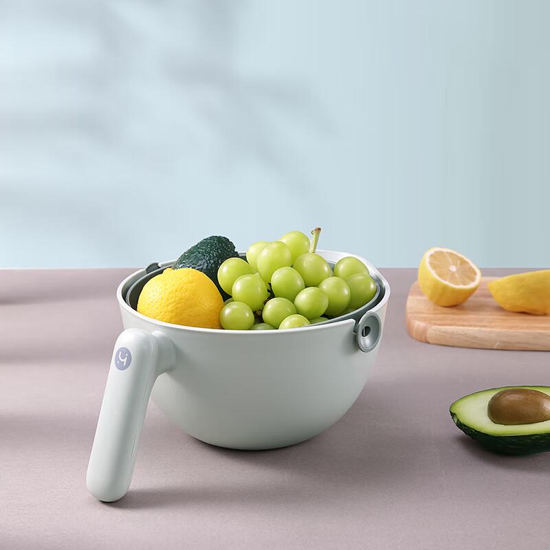 

Huang Xiaochu Shiguang Rotating Fruit and Vegetable Basket