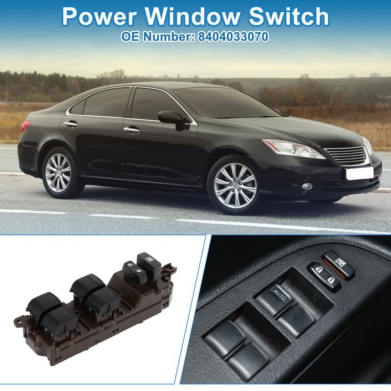 X Autohaux Front Left Side Power Window Switch for Lexus ES200 ES250 ES350 No.8404033070