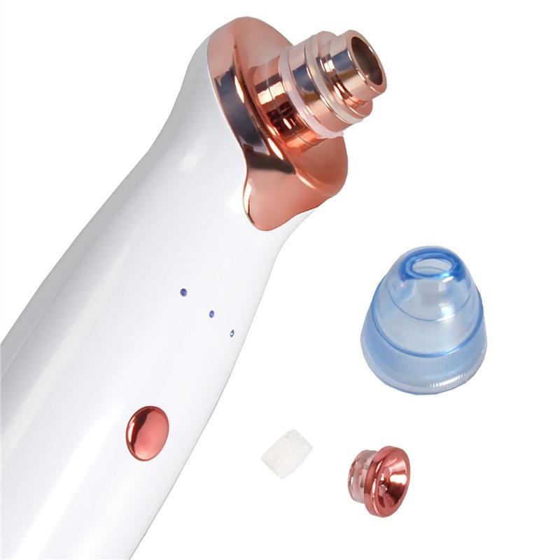 Vacuum Face Cleanser with 5 Different Attachments Branded Packaging and USB Charger