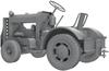 Thunder Model 1/32 scale US/UK Clarktor 6 Mill-33 Towing Tractor for Aircraft, Plastic Model Kit TB32001