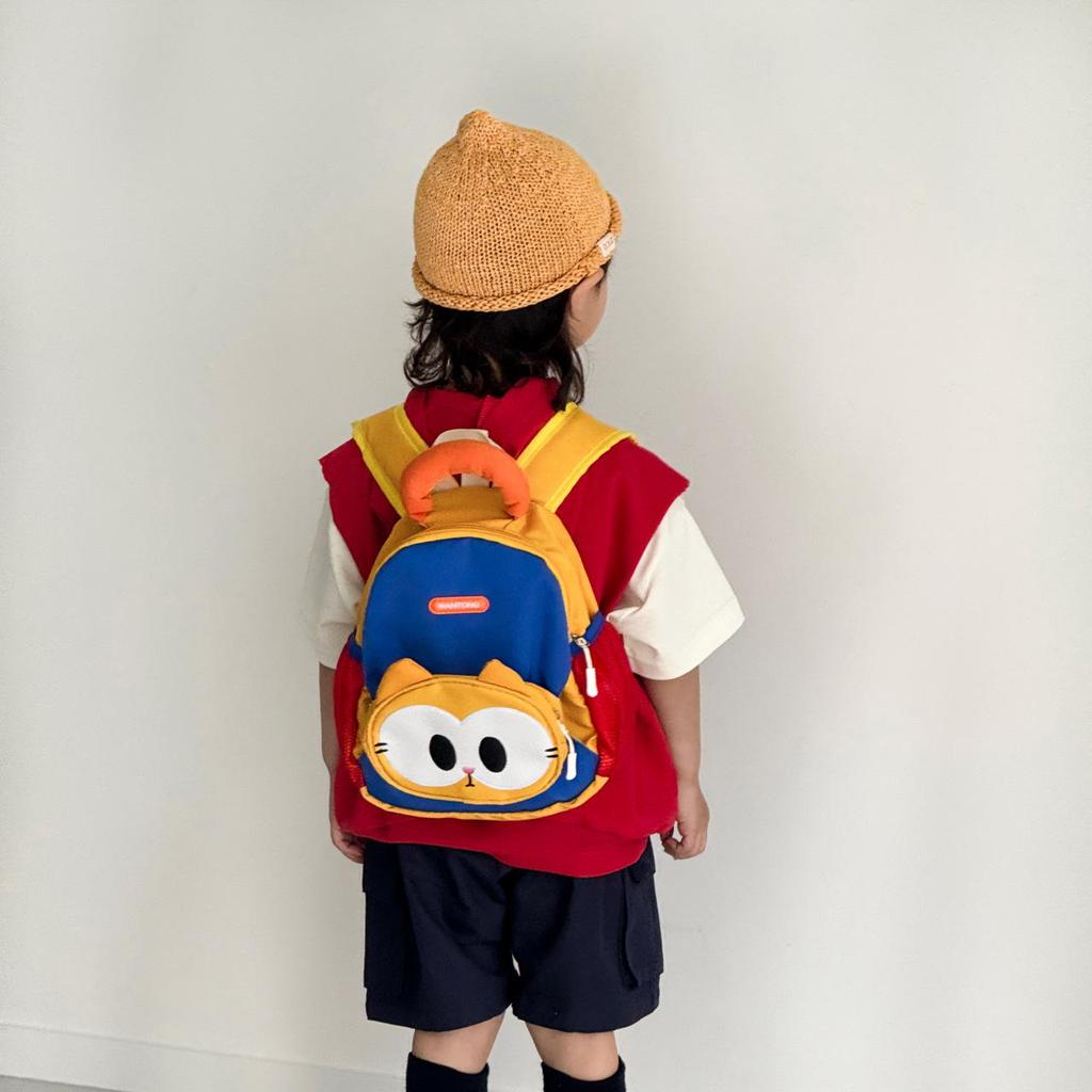 2024 Schattige Panda Cartoon Schooltas voor Kinderen, Lichtgewicht Rugzak voor Jongens & Meisjes