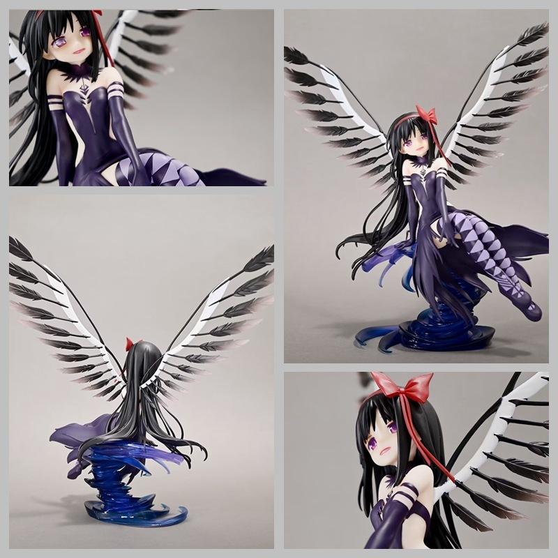 29c Anime Figure Homura Akemi Puella Magi Madoka Magica Rebellion Story Devil Box Collectible Pc Desktop Ornament Model