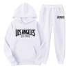 New cross-border foreign trade pullover men's and women's same sports sweater set fashion sweater sweatpants fleece hoodie set