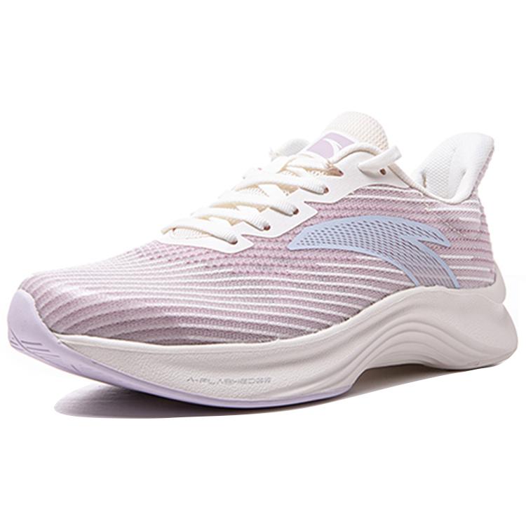 Anta Edge Slip Resistant Abrasion Resistant Low top Running Shoes Women's Metallic Pink 122035589-1