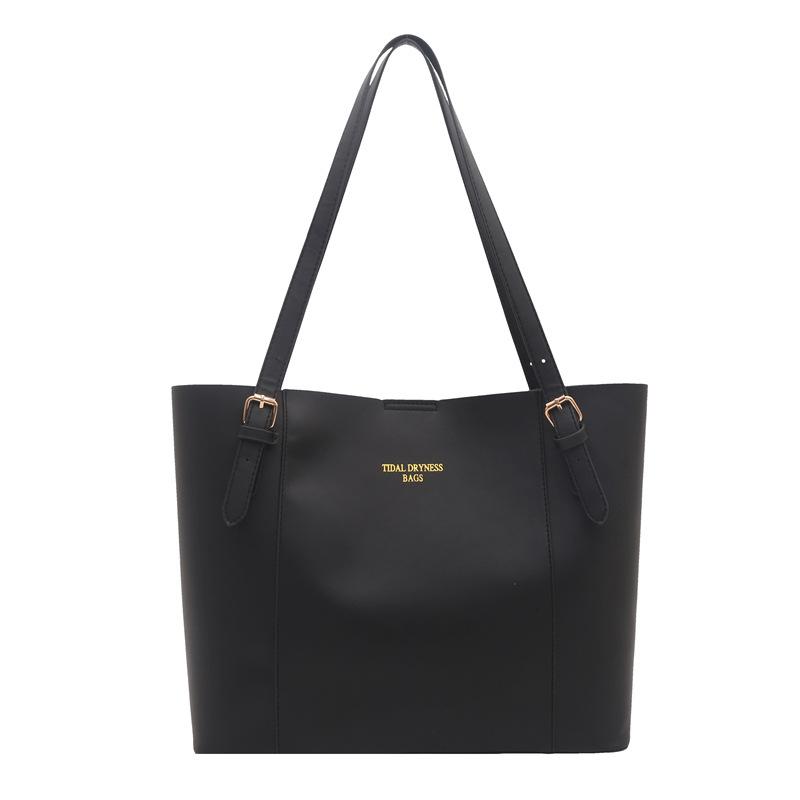 Atmospheric Commuter Bag Women's Foreign Style Large Capacity Autumn and Winter New Retro Women's Bag Simple Shoulder Portable Tote Bag