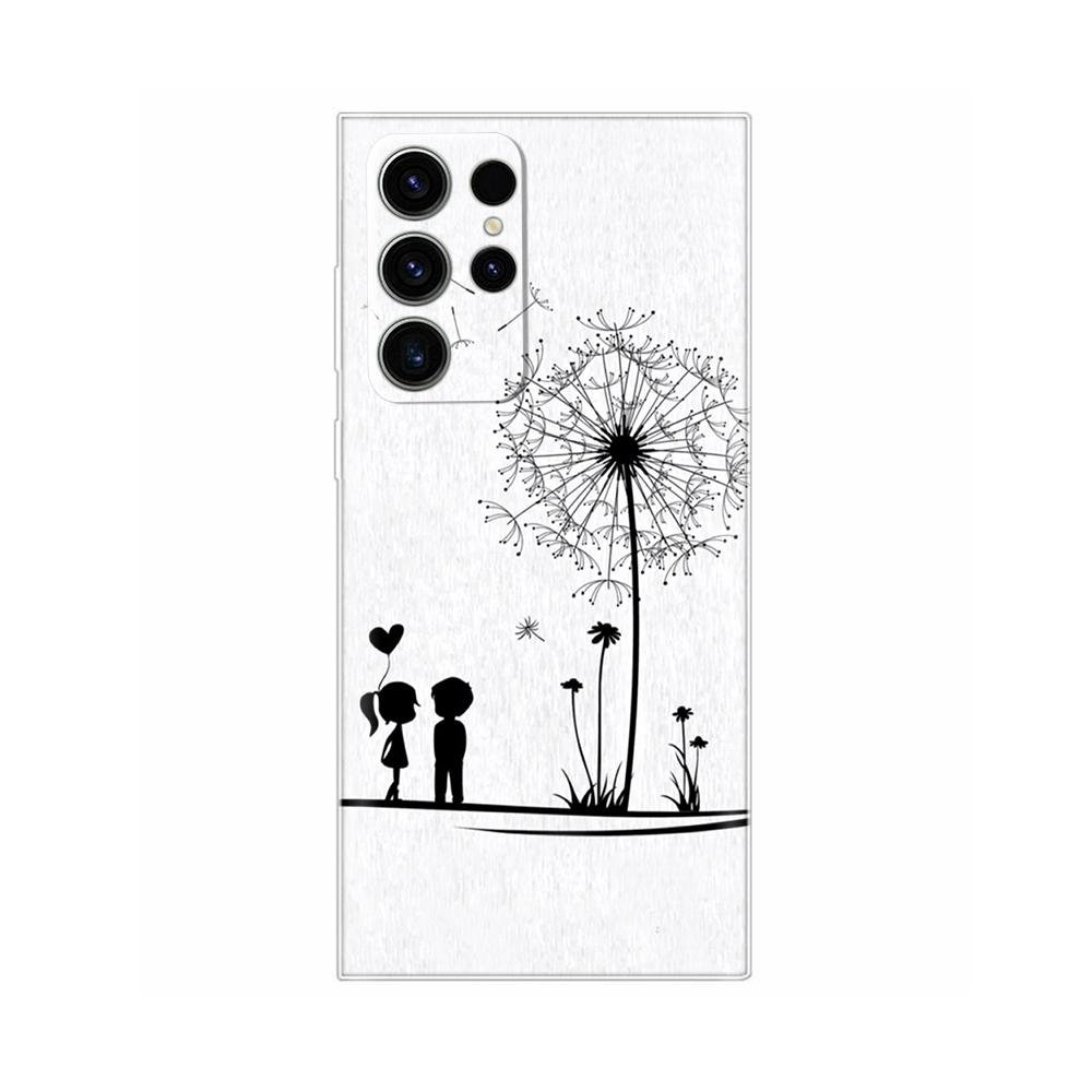 S24Ultra Phone Case for Samsung Galaxy S24 Ultra Soft Clear TPU Cases for Galaxy S24 S 24 S24 Plus S24+ Capa Shockproof Cover
