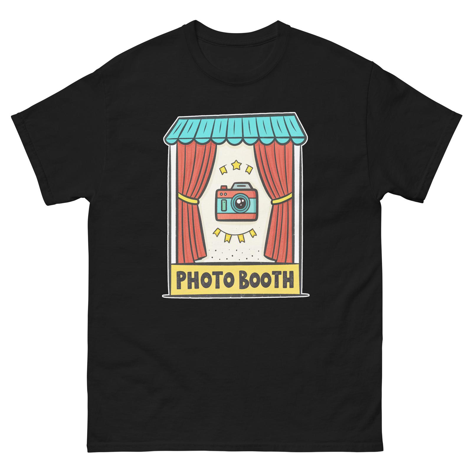 Photo Booth Carnival Carnival Fair Amusement Park T-Shirt L