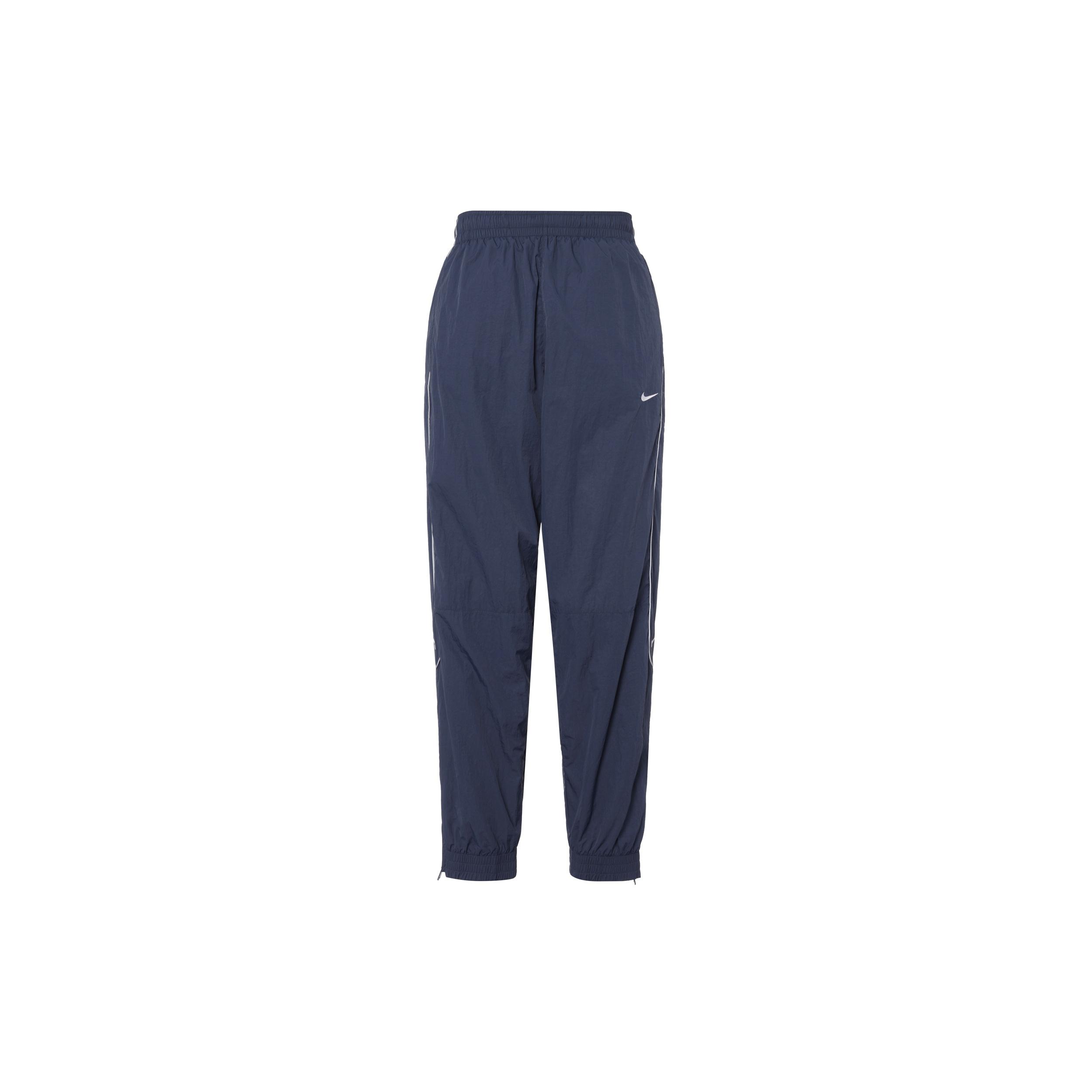 Nike Solo Swoosh Knit Zippered Pants Asia Sizing Thunder Blue Men s FB8621-437 S