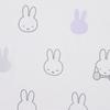 Nishikawa Miffy Fits Pillows Inner Pastel Face PJ04140035 Pillowcase, 63x43cm, Washable, Cover, DB4602, Blue,