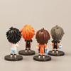 Hinata Shoyo Volleyball Anime Figure 4PCS Set Poseable Model Toy Gacha Collectible Shelf Decor Trendy Gift