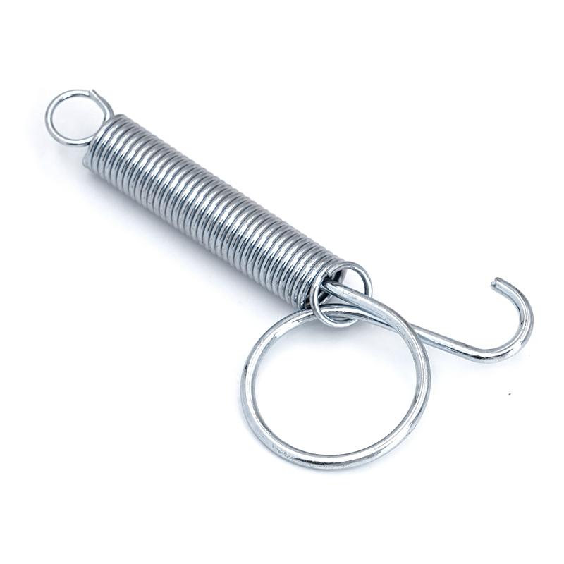 4/8Pcs Multipurpose Spring Animal Cage Latches Lock Spring Rabbit Cage Door Tension Spring With Hook For Fixing All Pet Cages