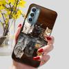 Fashion Lovely Cute Black TPU Silicone Phone Cover for Motorola Moto G Stylus 4G 5G 2022 Protect Soft Bumper Shells Coque Capa