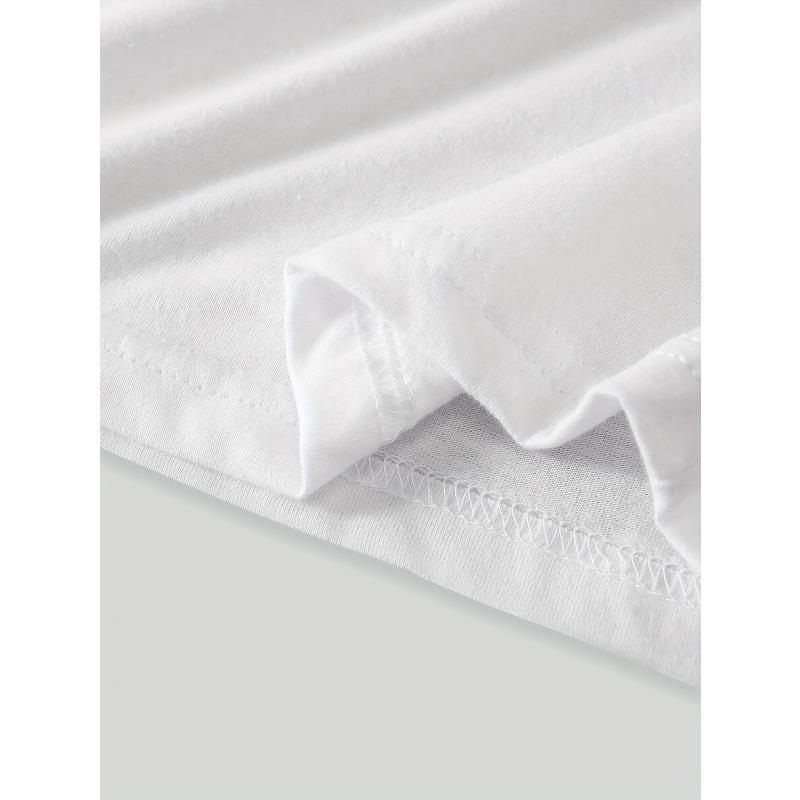 European Size  Pattern Printed Casual Round Neck Short Sleeve T-shirt Summer New Women's Wear