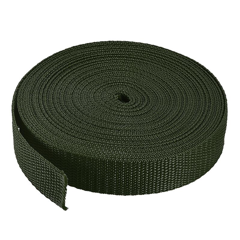 10 Yards 25mm Polypropylene Webbing Strap Belt Tape Heavyweight Strapping Band for Outdoor Tent Accessories Sewing Bag Luggage