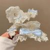 Temperament Lace Bow Grab Clip Female Back of Head Disc Hair Shark Clip