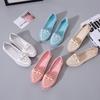 Fashion Womens Shoes 2025 Summer New Korean Version Fashion Doudou Shoe Soft Soled Comfortable And Breathable Flat Shoes Zapatos planos