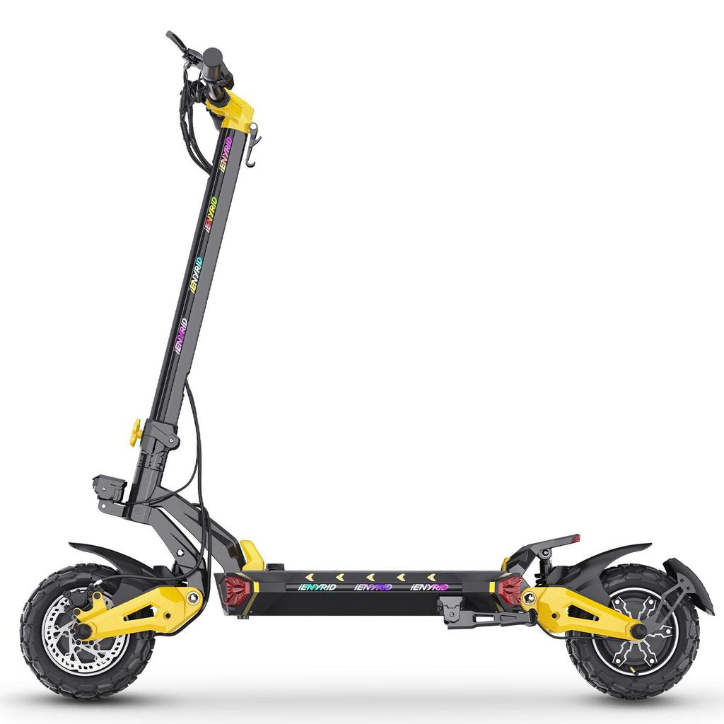 IENYRID IE-ES60 All-Terrain Adult E-Scooter 1200W*2 Dual Motor 48V23Ah Battery Outdoor Electric Scooter 11 Inch Off-Road Tires Folding E-Scooter