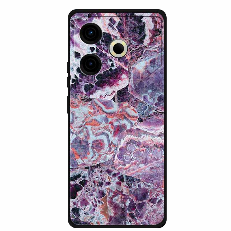 Phone Case For Tecno Pova6 Neo TPU Back Coque for Pova 6 Neo Marble Colour Soft Cover Protective Funda Luxury Silicone Shell