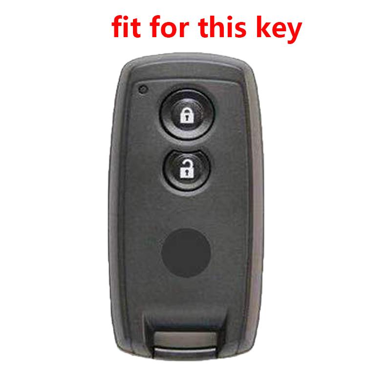 Silica Gel Car Key Cover Cap for Suzuki SX4 Grand Vitara 2007 XL-7 Sport Scorss Swift 2010 Car Keys Case for Keychain Alarm