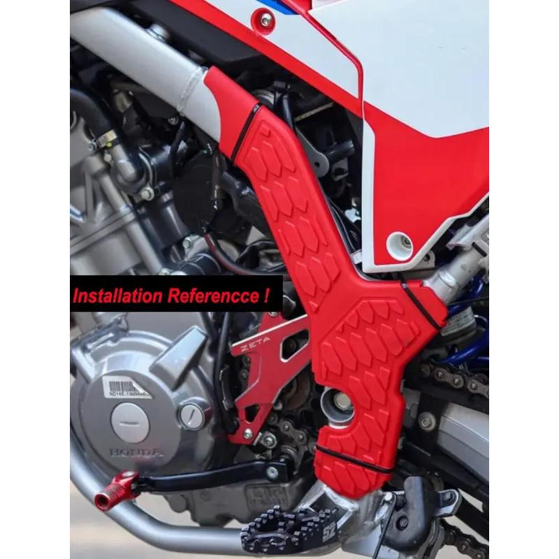 ABS Plastic Frame Protect Cover Frame Guards For Honda CRF300L CRF300RL Rally -