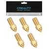 Ugelli Ufficiali Creality Ender 3 V3 SE 0.4mm 5 Pezzi Ugelli in Ottone ad Alta Velocità Ugello Estrusore Hotend M6 per Ender 5 S1/Ender 7 3D