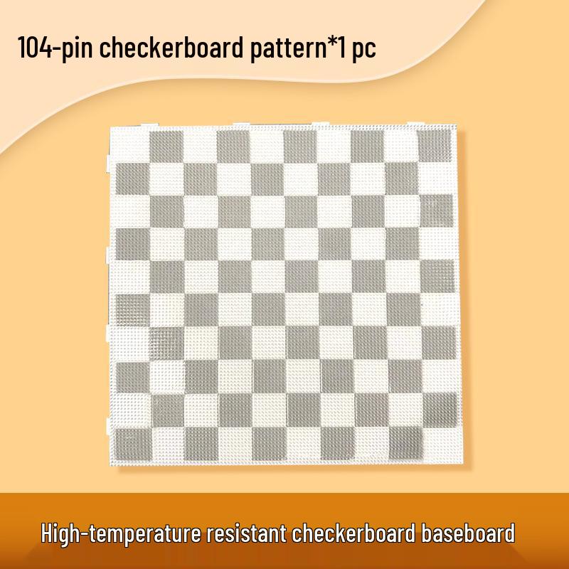 2.6mm Perler Bead Board: High-Temp Resistant, Anti-Scald DIY Base Plate for Handmade Projects