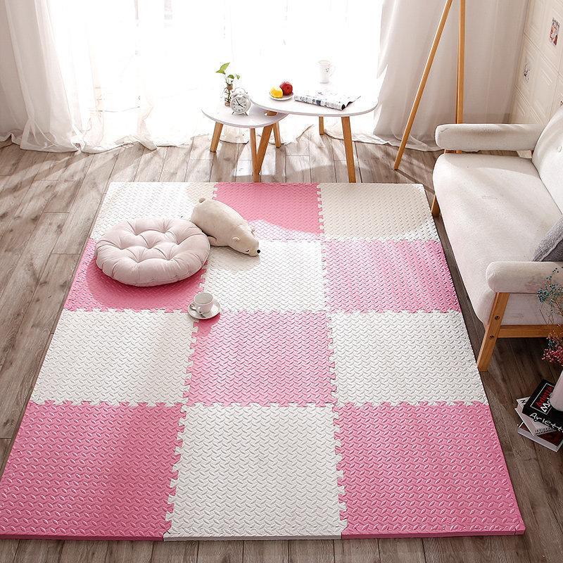 12Pcs Baby Puzzle Play Mat Soft Floor Mat Non-slip Waterproof Sports Mat for Children's Room Home Floor Decoration Baby Gifts