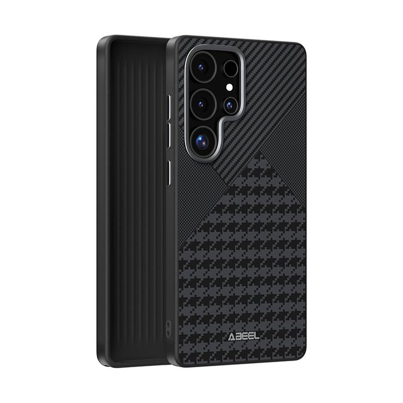 Magsafe Magnetic Wireless Charging Shockproof Phone Case For Samsung S25 Ultra Edge S24 Ultra Plus FE Hard PC+Soft TPU Back Case