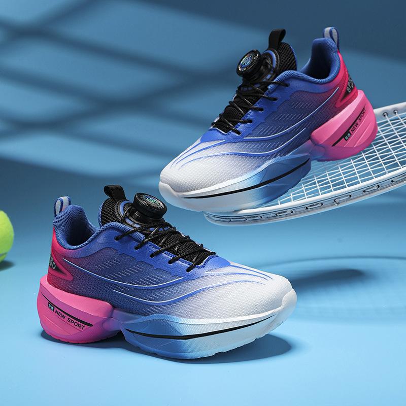 

Boys sports shoes 2025 new summer breathable mesh children s running shoes lightweight soft sole middle and older children s basketball shoes 31