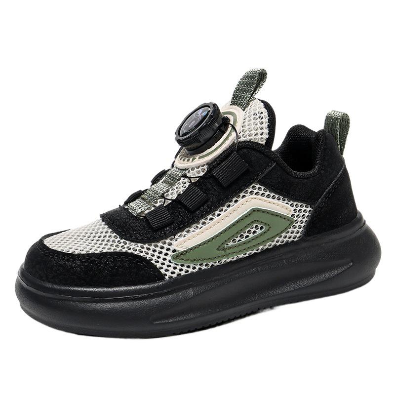 Bobodou Atmungsaktive Mesh-Sportschuhe für Kinder - Lässige Sneakers mit weicher Sohle für Jungen & Mädchen für 2025