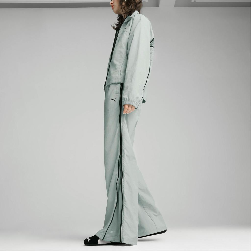 Puma Moisture Wicking Comfortable Casual Pants Women Bottoms Gray 631913-10