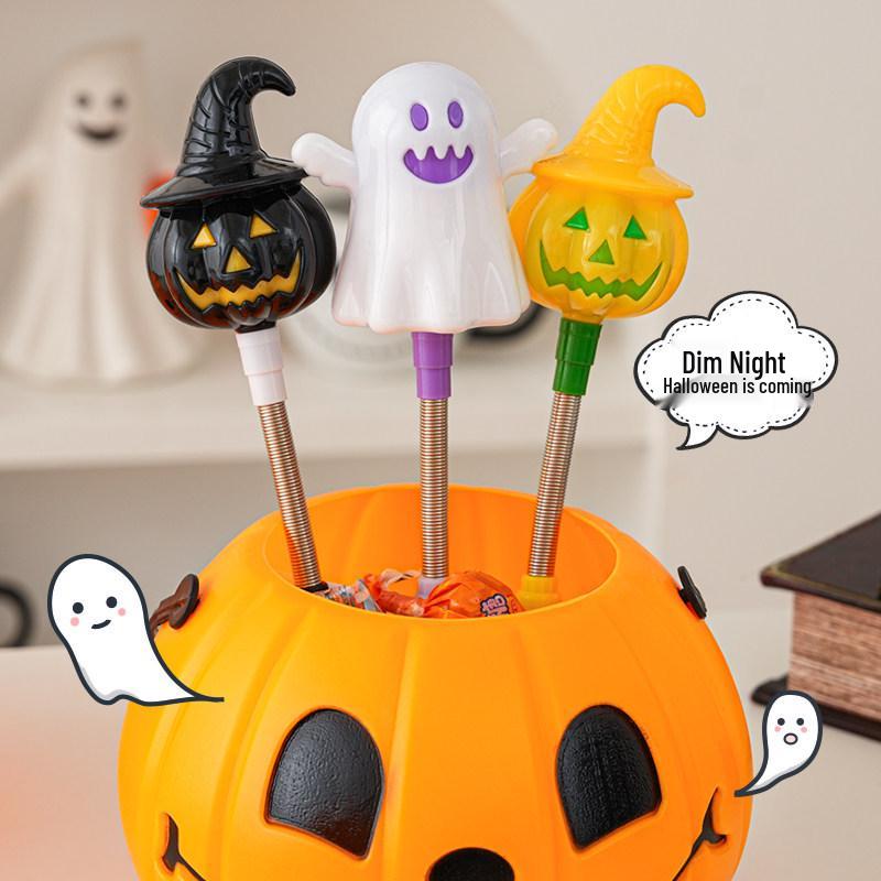 Glowing Pumpkin Lantern: Children's Handheld Night Light & Toy
