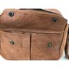 Leather Travel Toiletry Bag Shaving Dopp Kit Shaving Case Men's BAG