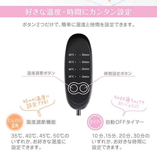 Belulu Fluffy Hot Eye Relieves Eye Esthetic Eye USB Eye Hot Eyemask Mask, Tiredness, Treatment, Heating, Care, Timer, Pillow, (Rabbit) KRD9007/R