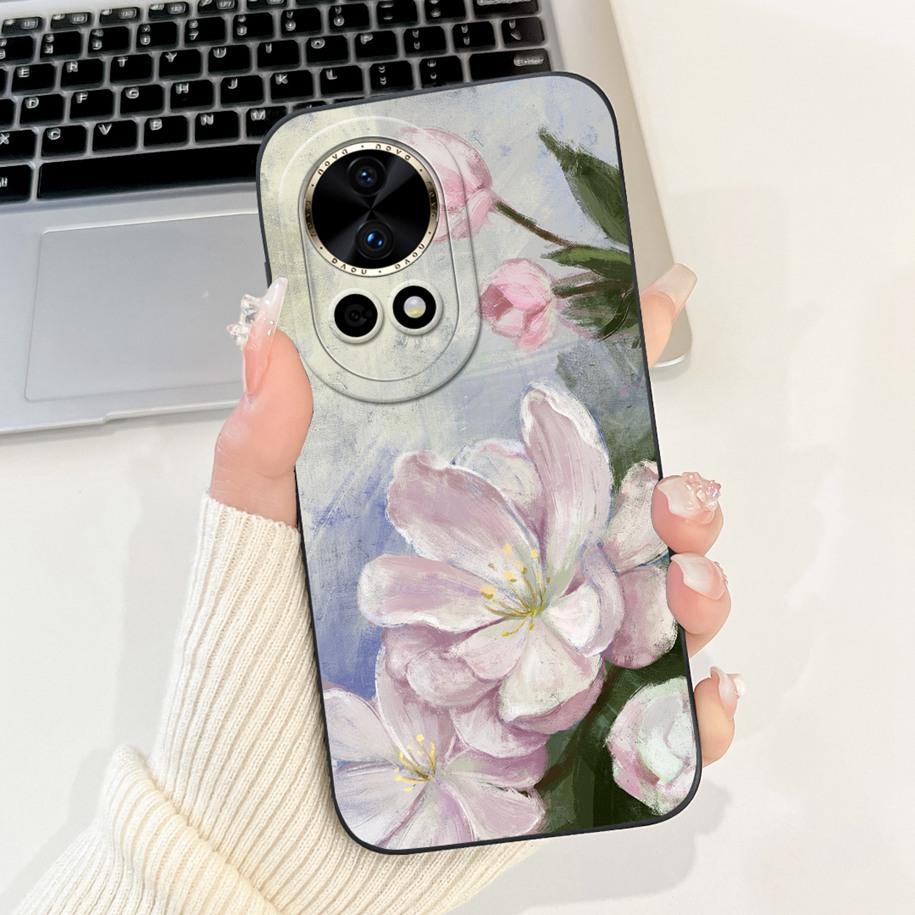 For Huawei Nova 12S Case FOA-LX9 Camera Protection Soft Cover For Huawei Nova 12 SE Nova12 Ultra Funda on Nova 12 Pro Phone Case