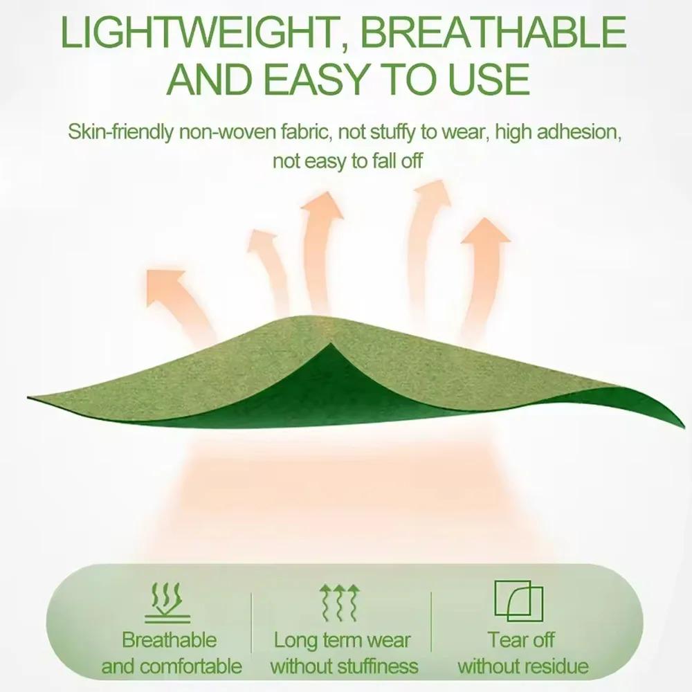 30PCS Wormwood Knee Protection Patch Neck Shoulder Heat Patch for Running Working Out and Sports Wearing